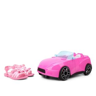 Sandália Infantil Grandene Kids Barbie Pink Car Feminina - Grendene Kids Pink - 30