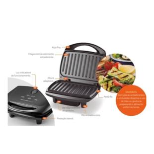 Sanduicheira Super Grill Premium – 127V – 1200W Antiaderente – Multilaser