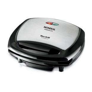 Sanduicheira Mondial Max Grill Inox G-07 1200W 127V