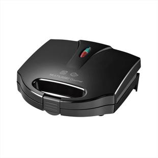 Sanduicheira Multilaser Minigril Gourmet 127V 750W Antiaderente Preta – CE09