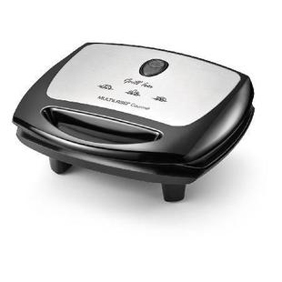 Sanduicheira Super GRILL INOX 1200W Preto 127V Multilaser CE11
