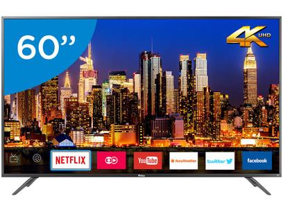 Smart TV 4K LED 60” Philco PTV60F90DSWNS – Wi-Fi HDR 3 HDMI 2 USB