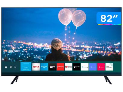 Smart TV 4K LED 82” Samsung UN82TU8000GXZD - Wi-Fi e Bluetooth HDR 3 HDMI 2 USB