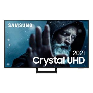 Smart TV Samsung Crystal UHD 4K 55AU9000 Design Slim Som em Movimento Virtual Visual Sem Cabos 55"