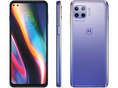Smartphone Motorola Moto G 5G Plus 128GB – Lilás Prisma 5G 8GB RAM Tela 6.7” Câm. Quádrupla