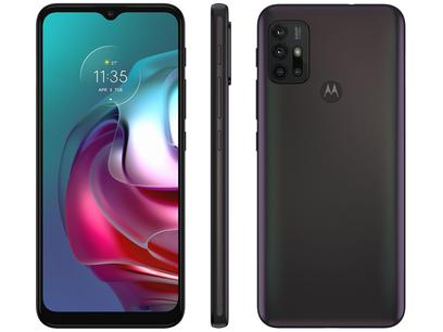 Promoções de Smartphones Motorola Smartphone Motorola Moto G30 128GB Dark Prism 4G 4GB RAM Tela 6.5” Câm. Quádrupla Selfie 13MP