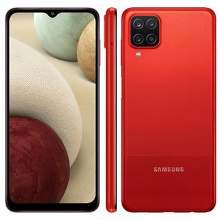 Smartphone Samsung Galaxy A12 64GB 4GB RAM 4G Wi-Fi Câmera Quádrupla + Selfie 8MP Tela 6.5" Vermelho