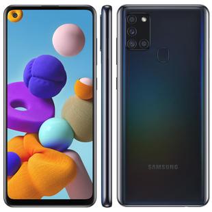 Smartphone Samsung Galaxy A21s 6.5" 64GB Câmera Quádrupla 48MP + 8MP + 2MP +2MP