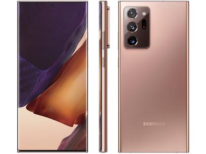 Smartphone Samsung Galaxy Note 20 Ultra 256GB - Mystic Bronze 12GB RAM 6,9” Câm. Tripla + Selfie