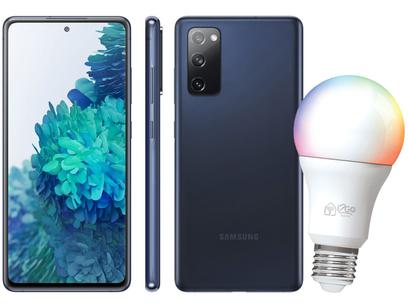 Samsung Galaxy S20 FE 128GB Cloud Navy + Lâmpada Inteligente RGB