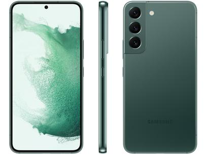 Smartphone Samsung Galaxy S22 128GB Verde 5G - 8GB RAM Tela 6,1” Câm. Tripla + Selfie 10MP