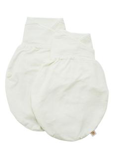 Swaddler - Cueiro Inteligente Ergobaby - Embalagem com 2 unidades nas cores: Natural e Natural (P/M)