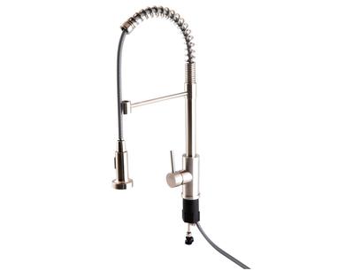 Torneira para Cozinha Gourmet de Mesa com Mola - Monocomando Cromado Nell AM-01