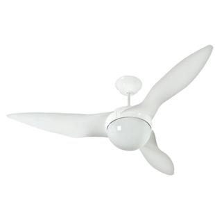 Ventilador de teto Aliseu Terral com luminária Branco
