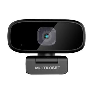 Webcam Full Hd 360 Automático 1080p Com Microfone Usb Wc052 - Multilaser