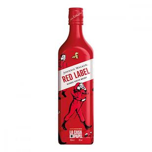 Whisky Escocês Johnnie Walker Red Label La Casa de Papel 750 ml