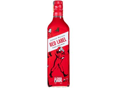Whisky Johnnie Walker La Casa de Papel Red Label - Blended Malt Escocês 750ml