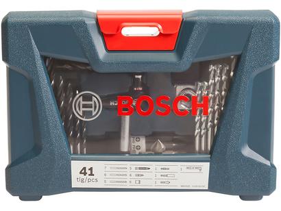 Kit Ferramentas Bosch 41 Pecas V Line 41 Com Maleta Magazine
