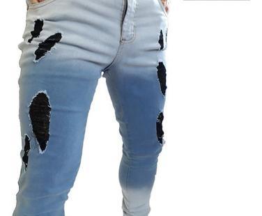 calças jeans masculinas coloridas