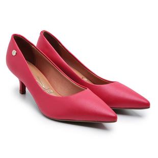 scarpin vizzano pink salto baixo