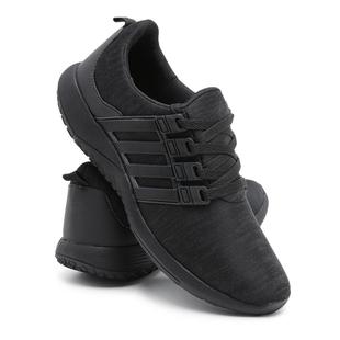 tênis vr caminhada confortável detalhes couro masculino