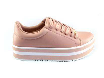 tenis vizzano plataforma rosa