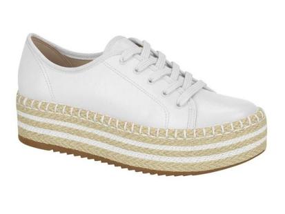 tenis flatform de corda