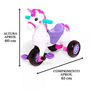 triciclo calesita unicornio