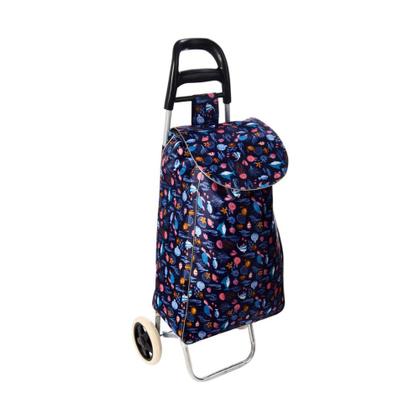 Imagem de 01 Carrinho de Carga Compras Feira 2 Rodas Sortido