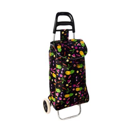 Imagem de 01 Carrinho de Carga Compras Feira 2 Rodas Sortido