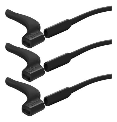 Imagem de 01 Cordão Cordinha Silicone Óculos Infantil Trava Gancho segura lente polarizada uv 400 Neoprene pendurar segurar armação masculina feminina oculos