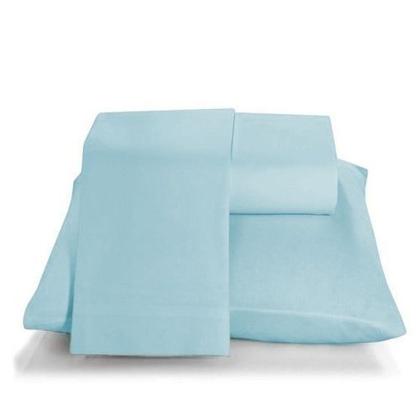 Imagem de 01 Lençol Casal Padrão Sem Elástico Avulso 200 Fios Para Se Cobrir Algodão