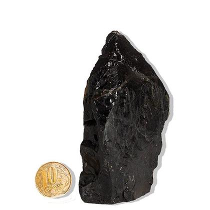 Imagem de 01 Ônix Preto Pé e Bico Serrado 100 a 200g 5 a 10cm Tipo B