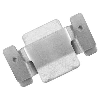 Imagem de 01 Par Conector de Encaixe para Móveis Compátivel Sofá Cabeceira Painel Galvanizado - Desk Design