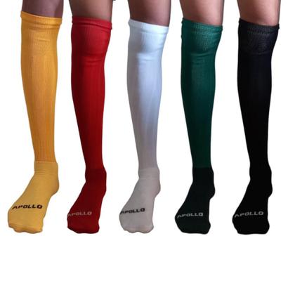 Imagem de 01 Par Meião Futebol Atoalhado Cano Longo Algodão Original Ideal Academia Corrida Caminhada Várias Cores