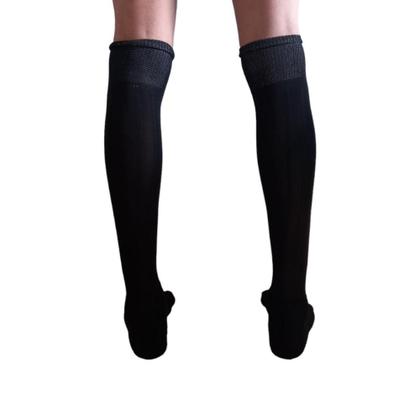 Imagem de 01 Par Meião Futebol Atoalhado Cano Longo Algodão Original Ideal Academia Corrida Caminhada Várias Cores