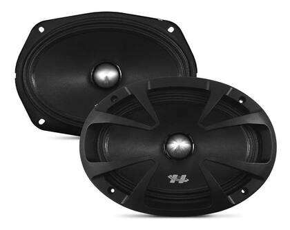 Imagem de 02 Alto Falantes Hurricane Woofer 6x9 4 Ohms Mb690 460w Rms