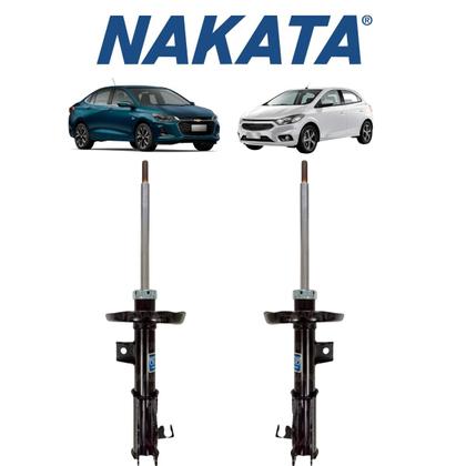 Imagem de 02 Amortecedor Nakata Dianteiro Chevrolet Onix Plus 2019 A 2022