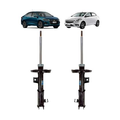 Imagem de 02 Amortecedor Nakata Dianteiro Chevrolet Onix Plus 2019 A 2022