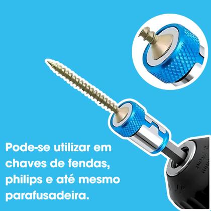 Imagem de 02 Anel Magnético Super Imã Para Parafusadeira Universal