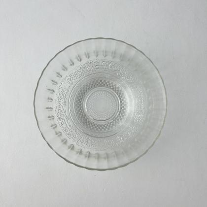 Imagem de 02 Bowl Tigela Cumbuca Vidro Trabalhado Boho 18cm Mimo Style