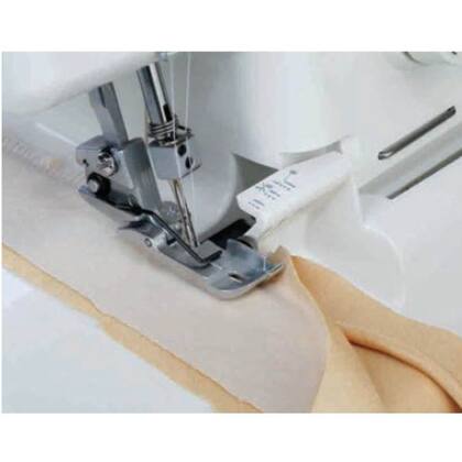 Imagem de 02 Calcador Sapata Vivo Cordao 1/8 3/16 Overlock Janome