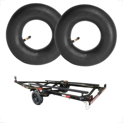 Imagem de 02 Câmara Ar Aro 4 Carrinho Para Pneus 2.504 2.804 Mg4