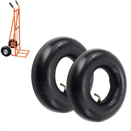 Imagem de 02 Câmara Ar Aro 4 Carrinho Para Pneus 2.504 2.804 Mg4