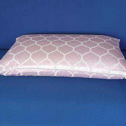 Imagem de 02 Capa Travesseiro Rosa Velho Geometrico jacquard floral 0,65x0,45