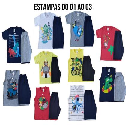 Imagem de 02 Conjuntos Calor Menino do 01 ao 16