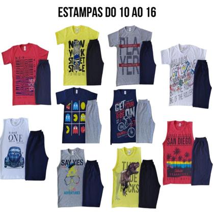 Imagem de 02 Conjuntos Calor Menino do 01 ao 16