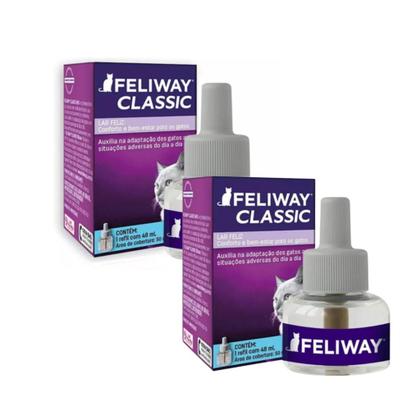 Imagem de 02 Feliway Classic Refil 48ml 