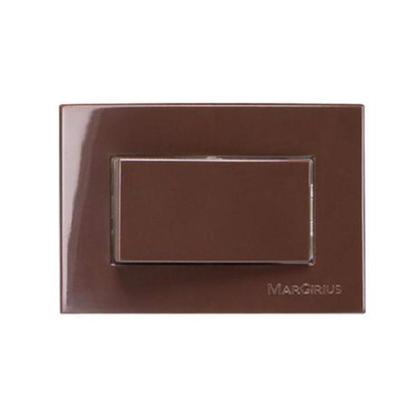 Imagem de 02 Interruptor Paralelo Moveis Mdf Margirius Marrom 10A 250V