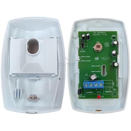 Imagem de 02 Sensores de Alarme Pet PPA Infra via cabo Imune a Animais